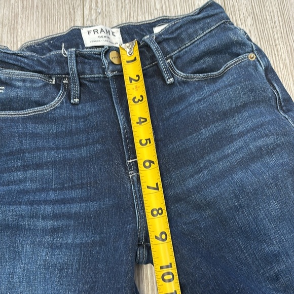 Frame Denim Le High Straight Blue Jeans size 25 - Picture 9 of 10
